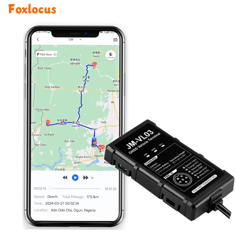 Speed Limited SIM Card Location Small GPS Tracker With Remote Cut Off Engine